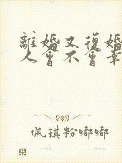 离婚又复婚的女人会不会幸福封面