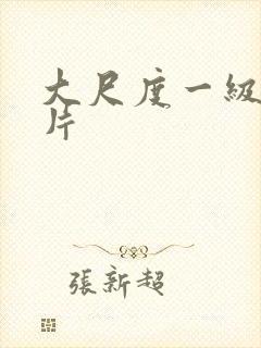 大尺度一级黄色片