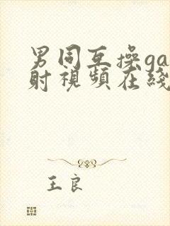 男同互操gay射视频在线看