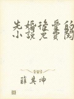 先婚后爱的军婚小说免费阅读全文