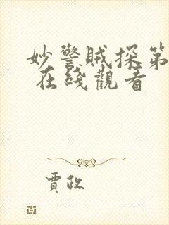 妙警贼探第三季 在线观看