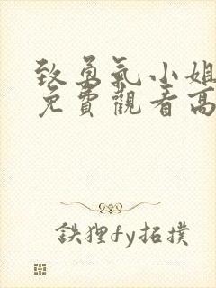 致勇气小姐短剧免费观看高清