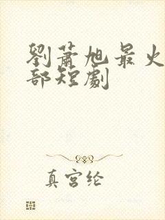 刘萧旭最火的十部短剧