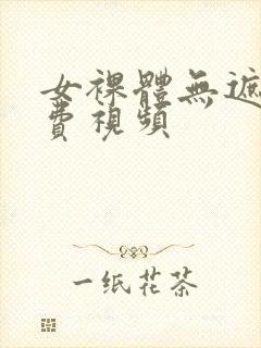 女裸体无遮挡免费视频