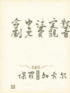 命中注定怼你短剧免费观看剧情介绍