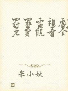 罚罪电视剧高清免费观看全集