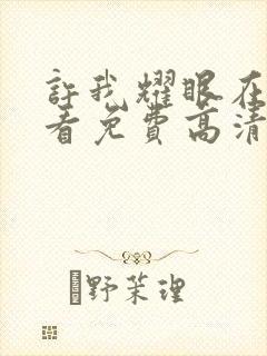 许我耀眼在线观看免费高清完整版