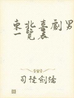 东北喜剧男演员一览表