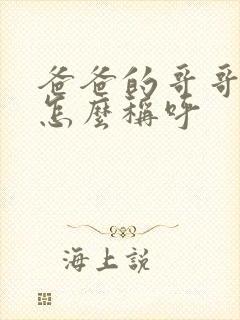 爸爸的哥哥媳妇怎么称呼