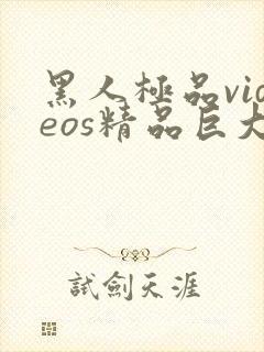 黑人极品videos精品巨大封面