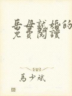岳母试婚的小说免费阅读封面