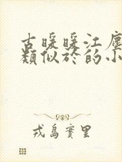 古暖暖江尘御 类似于的小说