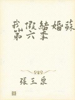 我假结婚苏清月第六季