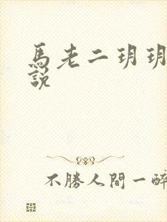 马老二玥玥 小说