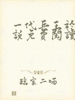 一代兵王于枫小说免费阅读