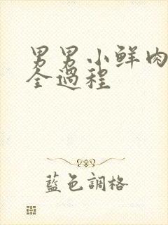 男男小鲜肉裸交全过程