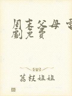 周末父母 电视剧免费封面