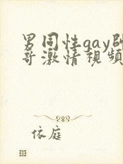 男同性gay帅哥激情视频