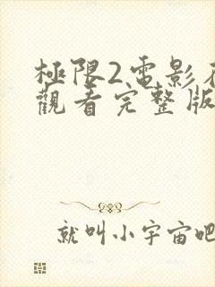 极限2电影在线观看完整版免费