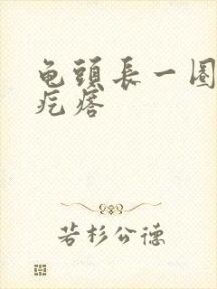 龟头长一圈小白疙瘩封面