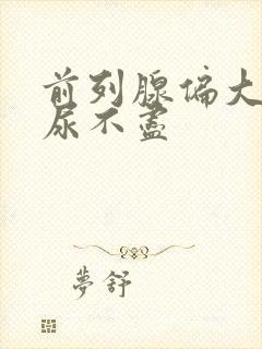 前列腺偏大尿频尿不尽