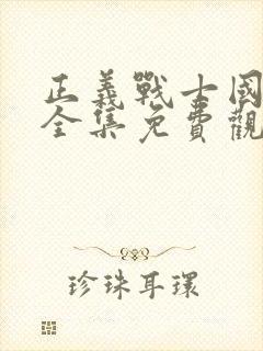 正义战士国语版全集免费观看