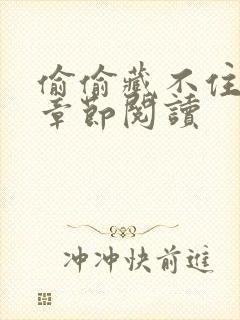 偷偷藏不住最新章节阅读