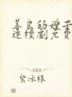 善良的嫂子伦理连续剧免费观看封面