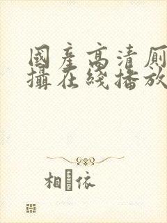 国产高清厕所盗摄在线播放