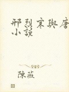 邢烈寒与唐思雨小说封面