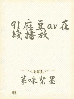 91麻豆av在线播放
