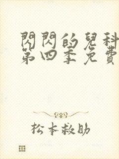 闪闪的儿科医生第四季免费观看