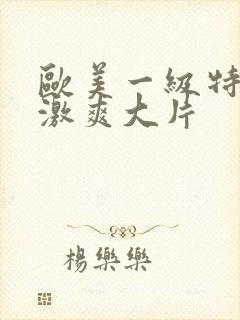 欧美一级特黄刺激爽大片