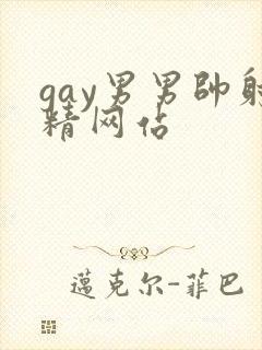 gay男男帅射精网站