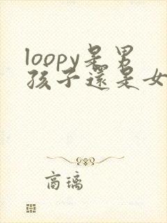 loopy是男孩子还是女孩子