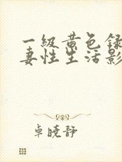 一级黄色录像夫妻性生活影片