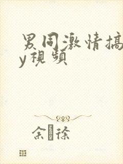 男同激情搞gay视频