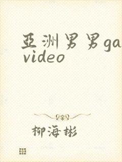 亚洲男男gay video封面
