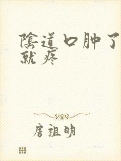 阴道口肿了一碰就疼