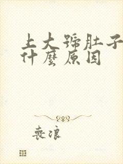 上大号肚子绞痛什么原因