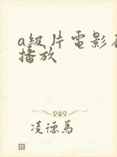 a级片电影在线播放