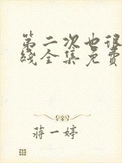 第二次也很美在线全集免费观看完整版封面