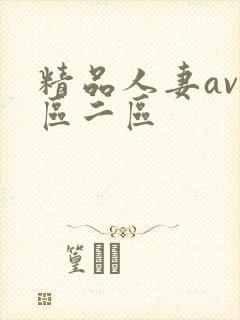 精品人妻av一区二区
