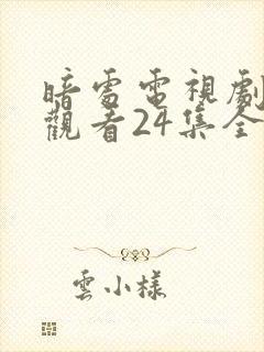 暗处电视剧免费观看24集全集高清