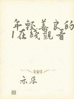 年轻善良的嫂子1在线观看封面