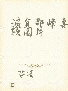 演员邵峰妻子刘欣图片