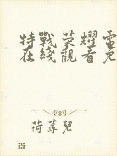 特战荣耀电视剧在线观看免费全集