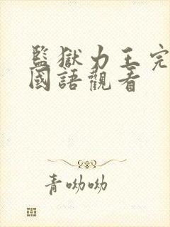 监狱力王完整版国语观看封面