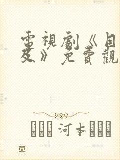 电视剧《目之所及》免费观看