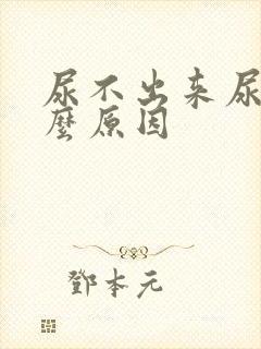 尿不出来尿疼什么原因